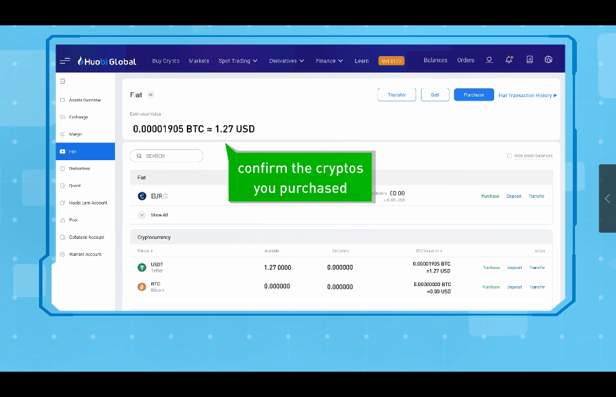 How to Sign Up and Deposit at Huobi