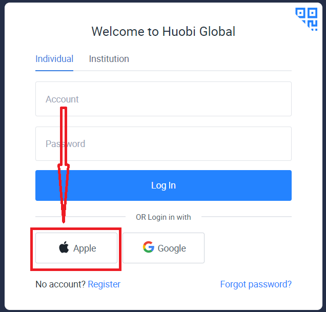 Πώς να εγγραφείτε και να συνδεθείτε σε λογαριασμό στο Huobi