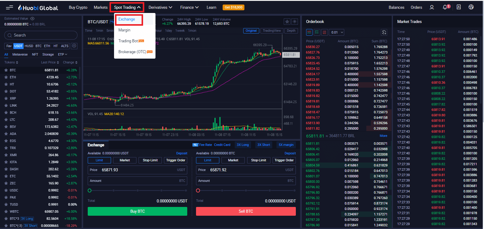 How to Register and Trade Crypto at Huobi