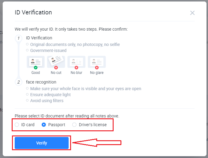 How to Login and Verify Account in Huobi